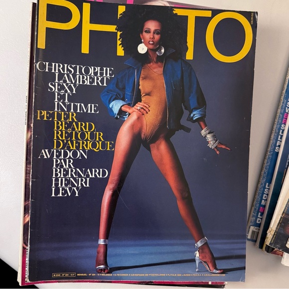 Photo magazine Other - PHOTO Magazine 224 Sheila Metzner Borain Avedon Peter Beard Iman Arthur Grace